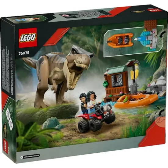 LEGO&reg; Jurassic World T. rex River Escape Dinosaur Figure Building Set 76975 {4}