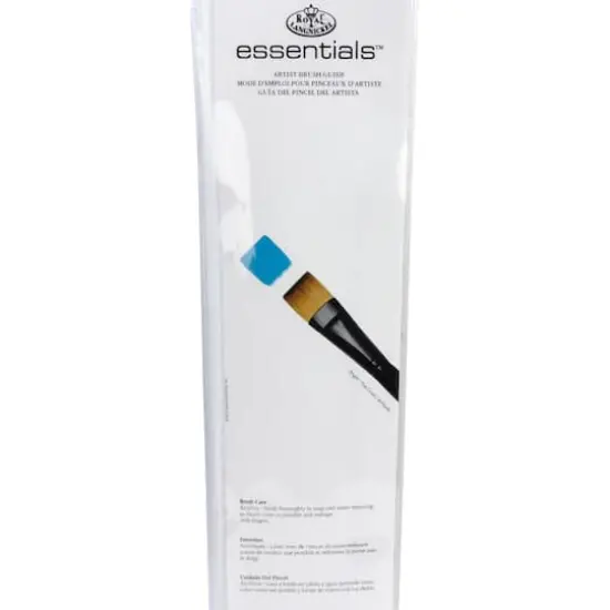 Royal & Langnickel&reg; Essentials&trade; Acrylic Gold Taklon 5 Piece Bright Brush Set {5}