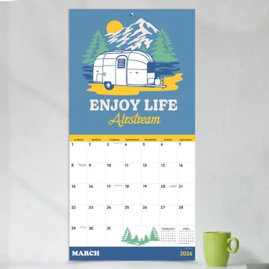 2026 Airstream Wall Calendar {4}