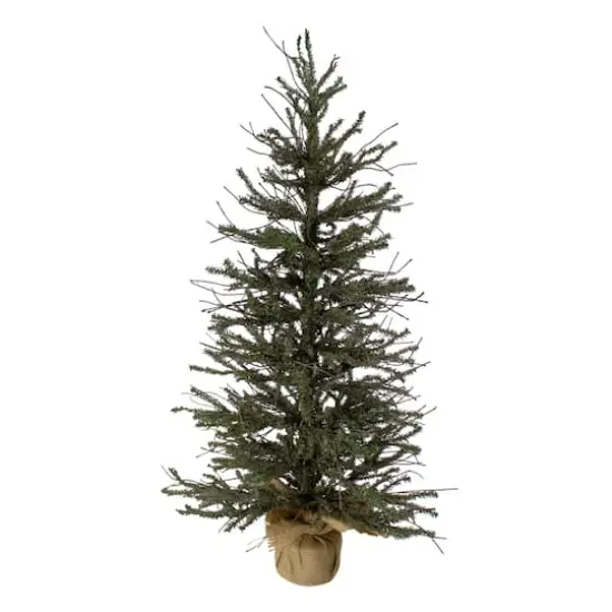 3ft. Unlit Warsaw Two-Tone Twig Artificial Christmas Tree in Burlap Base {1}