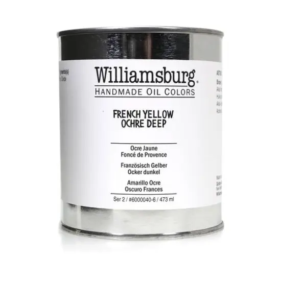 Williamsburg&reg; Artist Oil Colors, 16oz. French Yellow Ochre Deep {1}