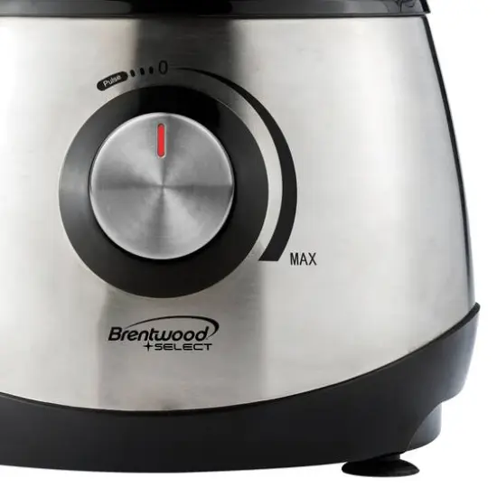 Brentwood 12-Cup 600-Watt Stainless Steel Food Processor {3}