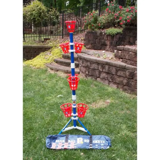 All American Special Edition Bean Bag Bucket Game {5}