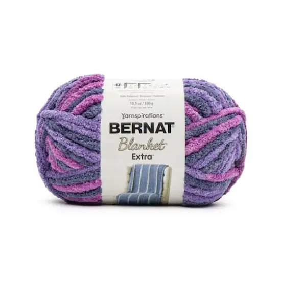 Bernat&reg; Blanket&trade; Extra&trade; Yarn Purple Sunset {1}
