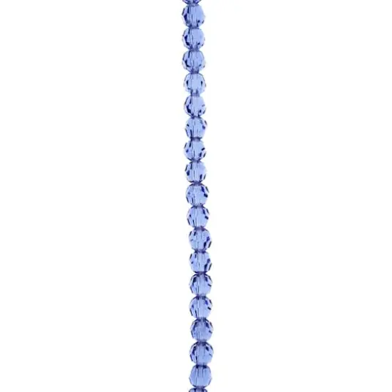Preciosa Glass Crystal Round Beads, 4mm by Bead Landing&trade; Sapphire {1}