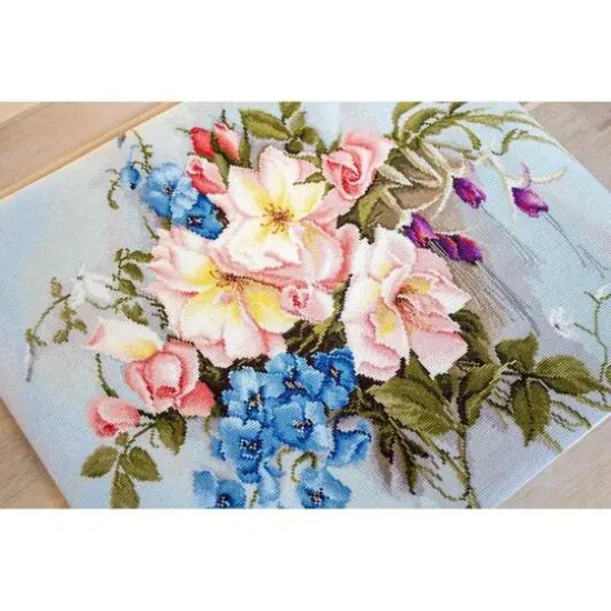 Luca-s Bouquet With Bells Counted Cross Stitch Kit {3}