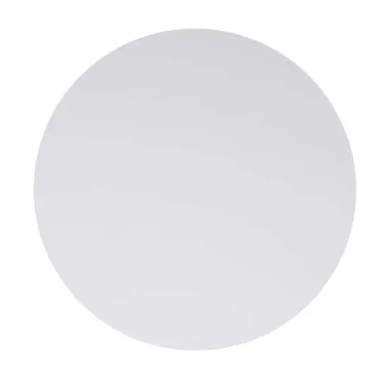 Household Essentials 31.5" Jamestown Round Coffee Table White {6}