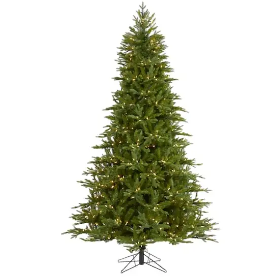 7.5ft. Pre-Lit Cambridge Fir Artificial Christmas Tree, Clear LED Lights {1}