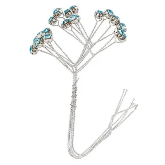 JAM Paper Kara's Kisses Regal Rhinestone Spray Accessory Silver {2}