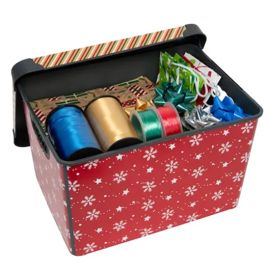 Simplify Santa's Elves Storage Tote Bin {5}