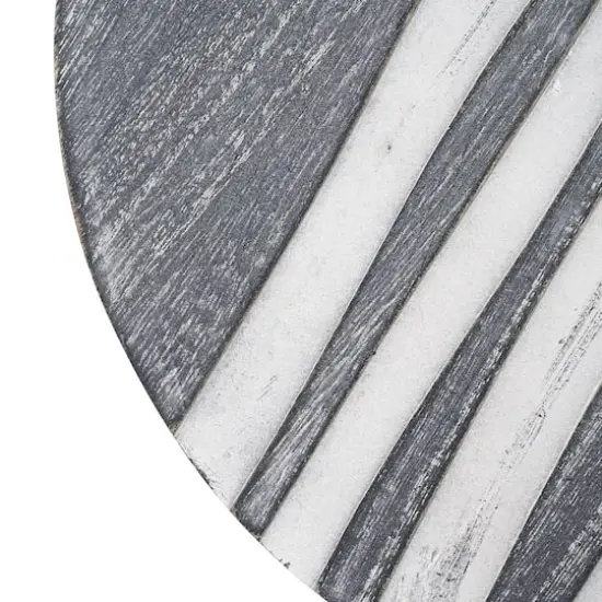 American Art Décor™ 3-Piece Dark Gray Contemporary Round 3-Piece Wall Décor Set {5}