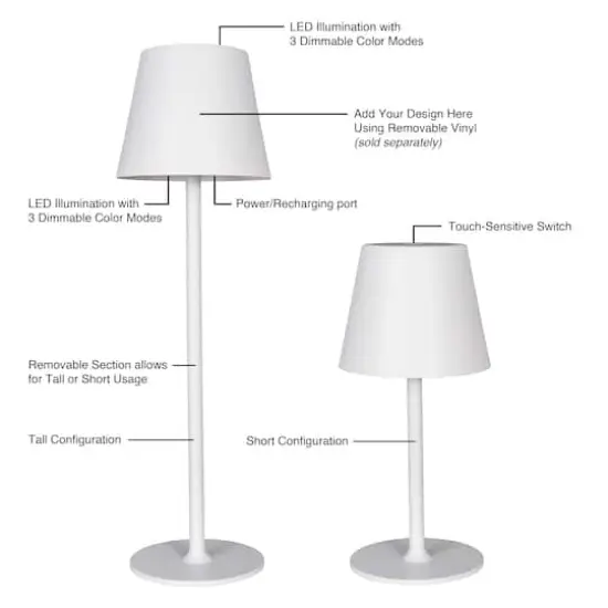 OttLite Decorate Your Way Lamp {10}