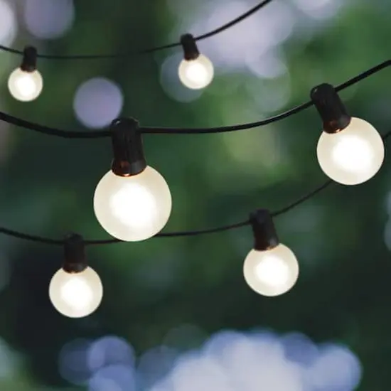 16ct. Frosted Globe String Lights by Ashland&trade; {3}