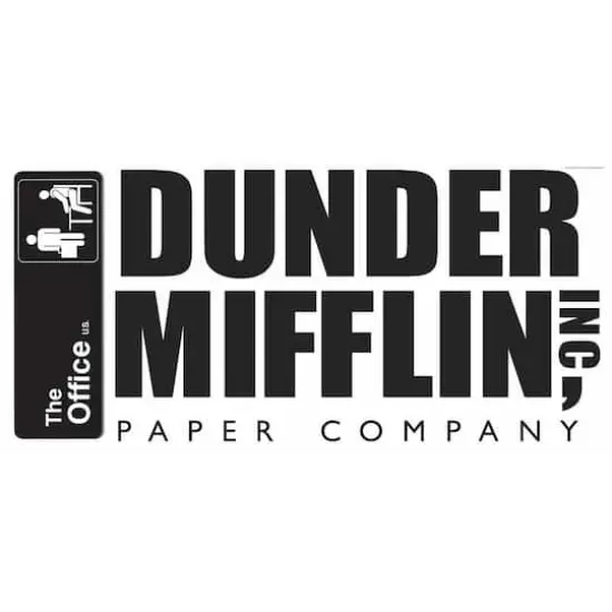RoomMates The Office Dunder Mifflin Peel & Stick Giant Wall Decal {1}
