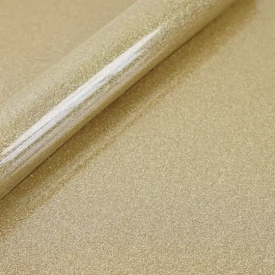 Glittery Heat Transfer Vinyl by Make Market&reg; Gold {3}