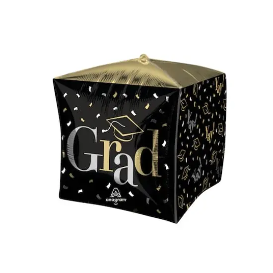 UltraShape&reg; Cubez&reg; 15" Class Dismissed Foil Balloon {3}