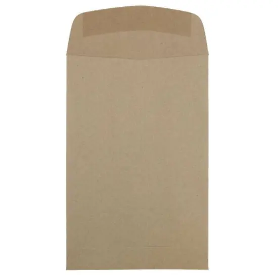 JAM Paper 6" x 9" Brown Kraft Paper Bag Open End Catalog Premium Envelopes {3}