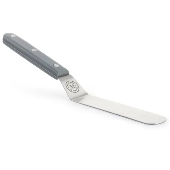 Martha Stewart Willerton Short Gray Stainless Steel Offset Spreader {6}