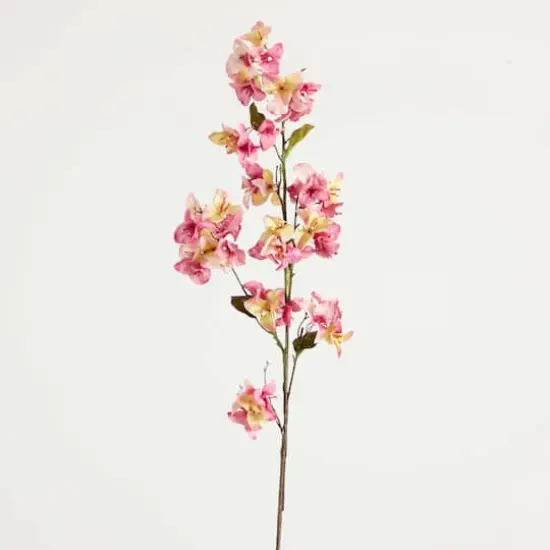 47" Light Pink Bougainvillea Flower Stems, 3ct. {6}