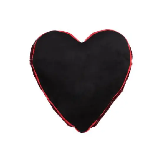 16" Off with Their Heads Heart Accent Pillow by Ashland&reg; {6}