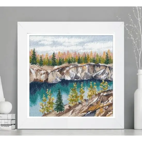 Oven Marble Canyon Ruskeala Cross Stitch Kit {3}