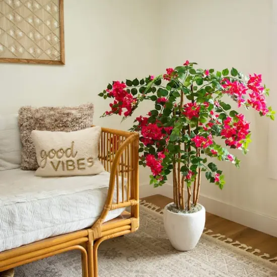 4ft. Artificial Deluxe Bougainvillea Tree {8}