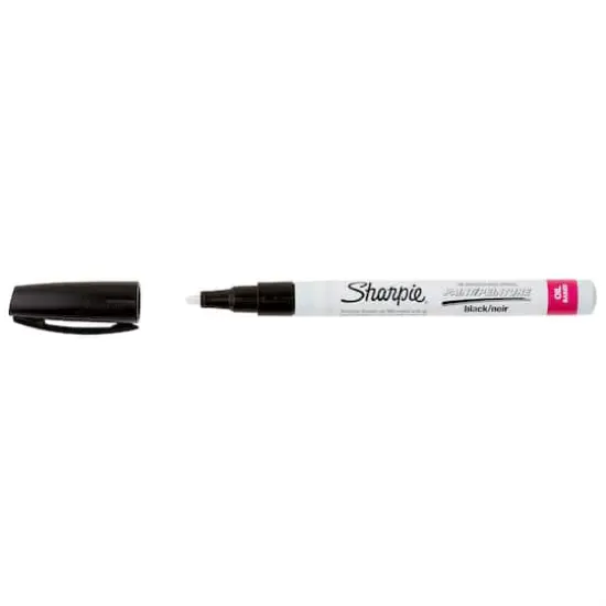 Sharpie&reg; Oil-Based Paint Marker, Fine Point Black {3}