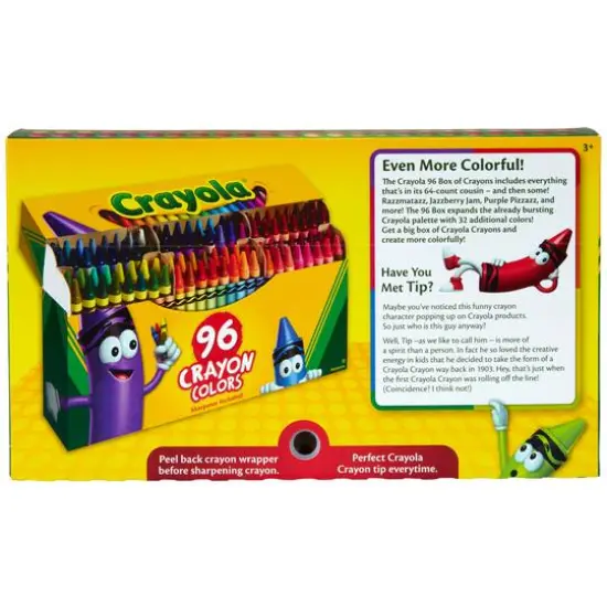 3 Packs: 96 ct. (288) Crayola&reg; Boxed Crayons {6}