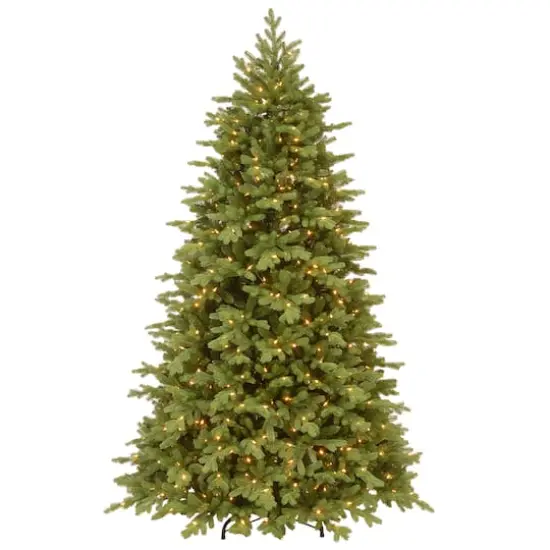 7.5ft. Pre-Lit PowerConnect&trade; Princeton Fraser Fir Artificial Christmas Tree, Dual Color&reg; LED Lights {1}