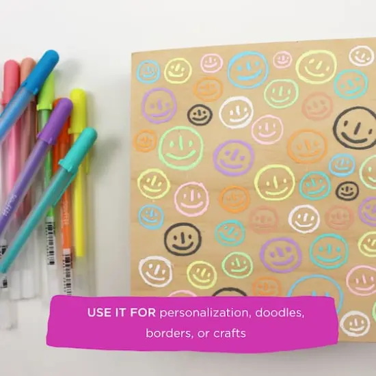 Sakura&reg; Souffle&trade; Puffy 3D Opaque Ink Pen 10 Color Set, Pastels {6}