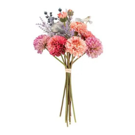 18.25" Mixed Zinnia Floral Bouquets, 2ct. {3}