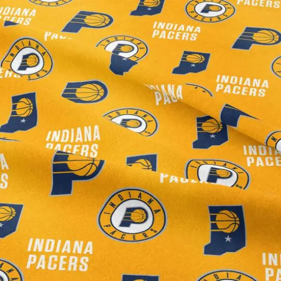 Camelot Fabrics NBA Indiana Pacers Cotton Precut Fabric Bundle {4}