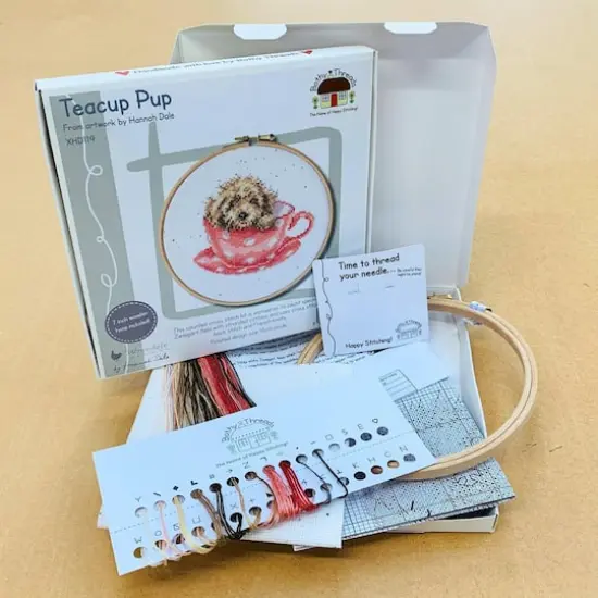 Bothy Threads Teacup Pup Counted Cross Stitch Kit {4}