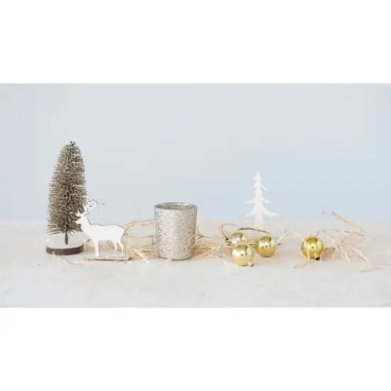 Hello Honey&reg; 8 Piece Gold Christmas Ornaments, Candle & Woodland Icons Candle Garden Kit {4}