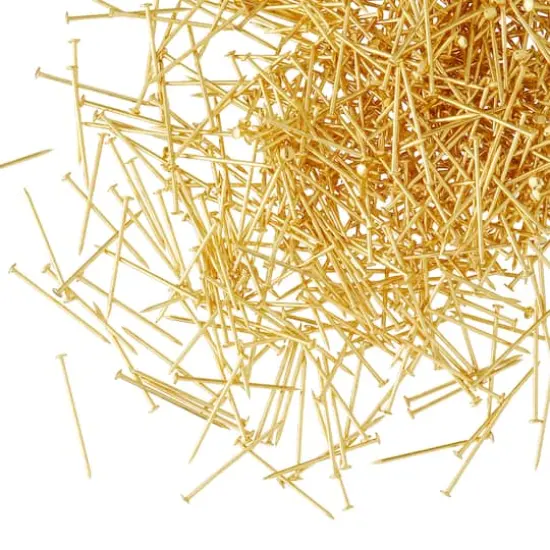 Loops & Threads&trade; Applique/Sequin Pins Brass {4}