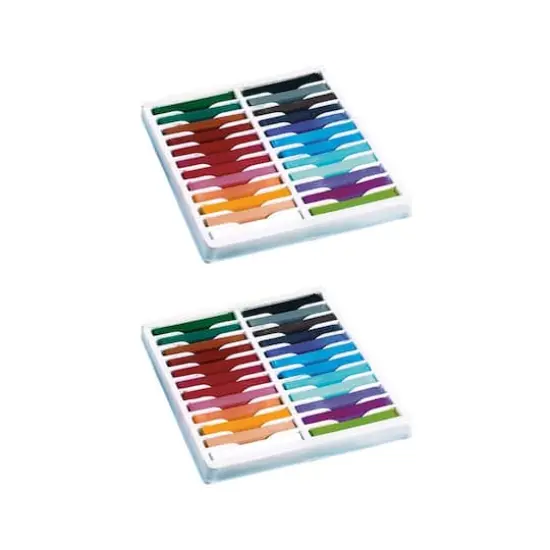 Creativity Street&reg; Square Artist 24 Color Pastels, 2ct. {1}