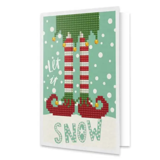 Diamond Dotz&reg; Let It Snow Diamond Painting Kit {1}