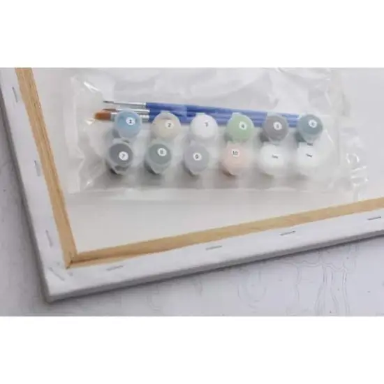 Crafting Spark Silent Lake Painting by Numbers Kit {7}