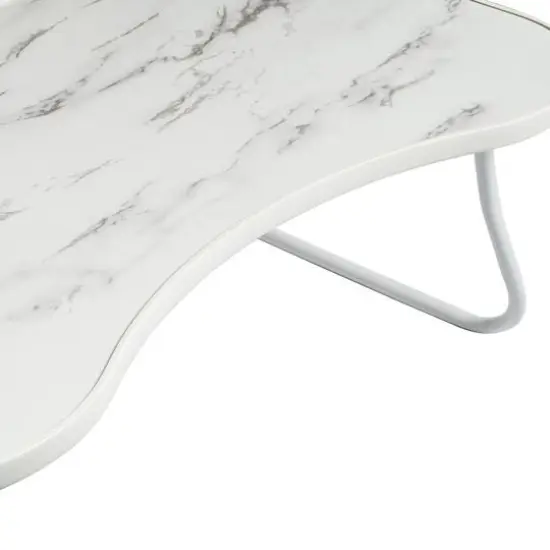 Honey Can Do White Marble Collapsible Folding Lap Desk {10}