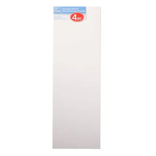 4 Pack 10" x 30" Super Value Canvas by Artist's Loft&reg; {8}