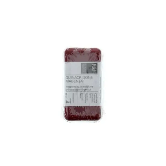 R&F&reg; Encaustic Paint Cake, 40mL Quinacridone Magenta {1}
