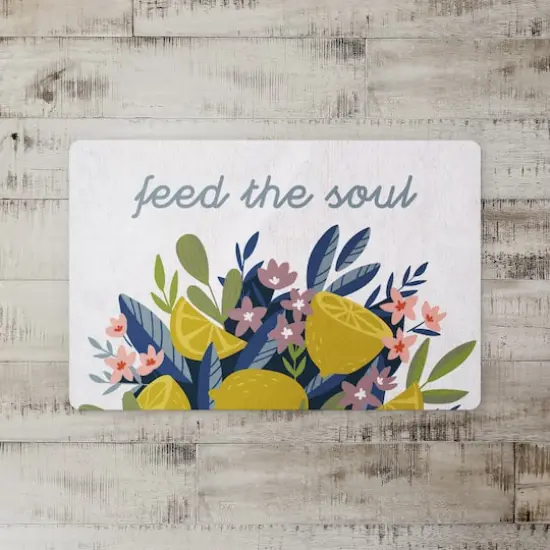Feed The Soul 27" x 18" Floor Mat {1}