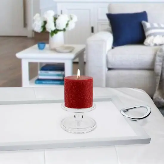 Root Candles 3" x 3" Unscented Timberline&trade; Pillar Candle Garnet {4}