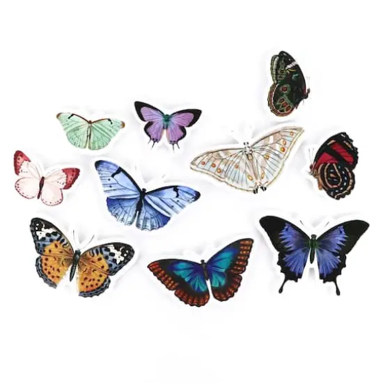 Vinyl Diecut Butterfly Stickers by Recollections&trade; Matte Pack {1}