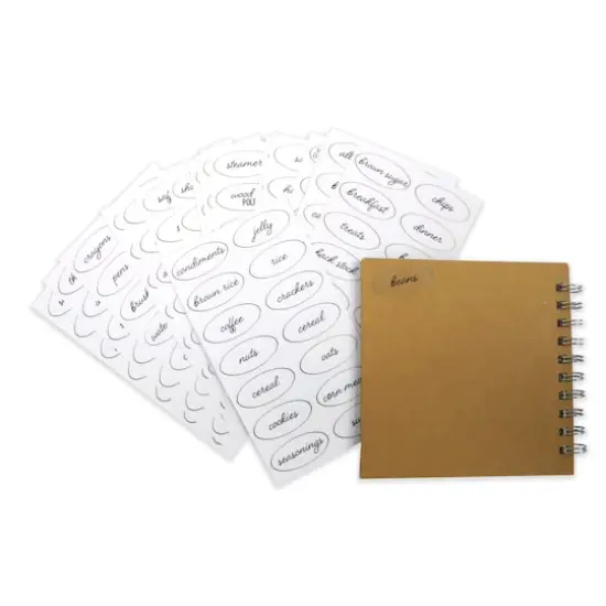 Clear Oval Household Label Stickers by Recollections&trade; {3}