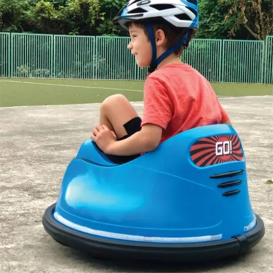 The Bubble Factory Electric RC Kids Ride-On Bumper Car {4}