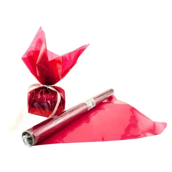 Hygloss&reg; Cello-Wrap&trade; Roll, 6ct. Bright Red {3}