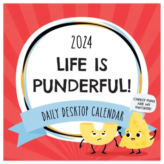 TF Publishing 2024 Puns of Fun Daily Desktop Calendar {5}