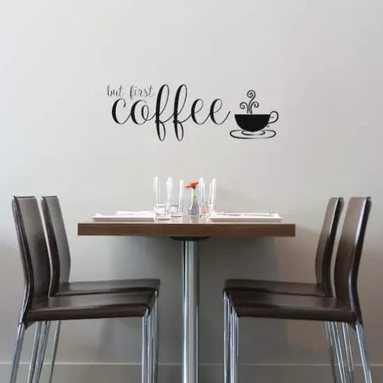 WallPops But First Coffee Wall Quote {3}