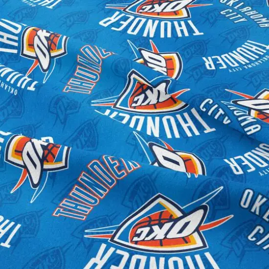 Camelot Fabrics NBA Oklahoma City Thunder Cotton Precut Fabric Bundle {4}